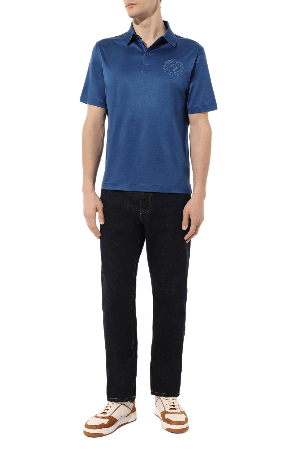Хлопковое поло STEFANO RICCI, арт. K111025P13/T23260, фото 2