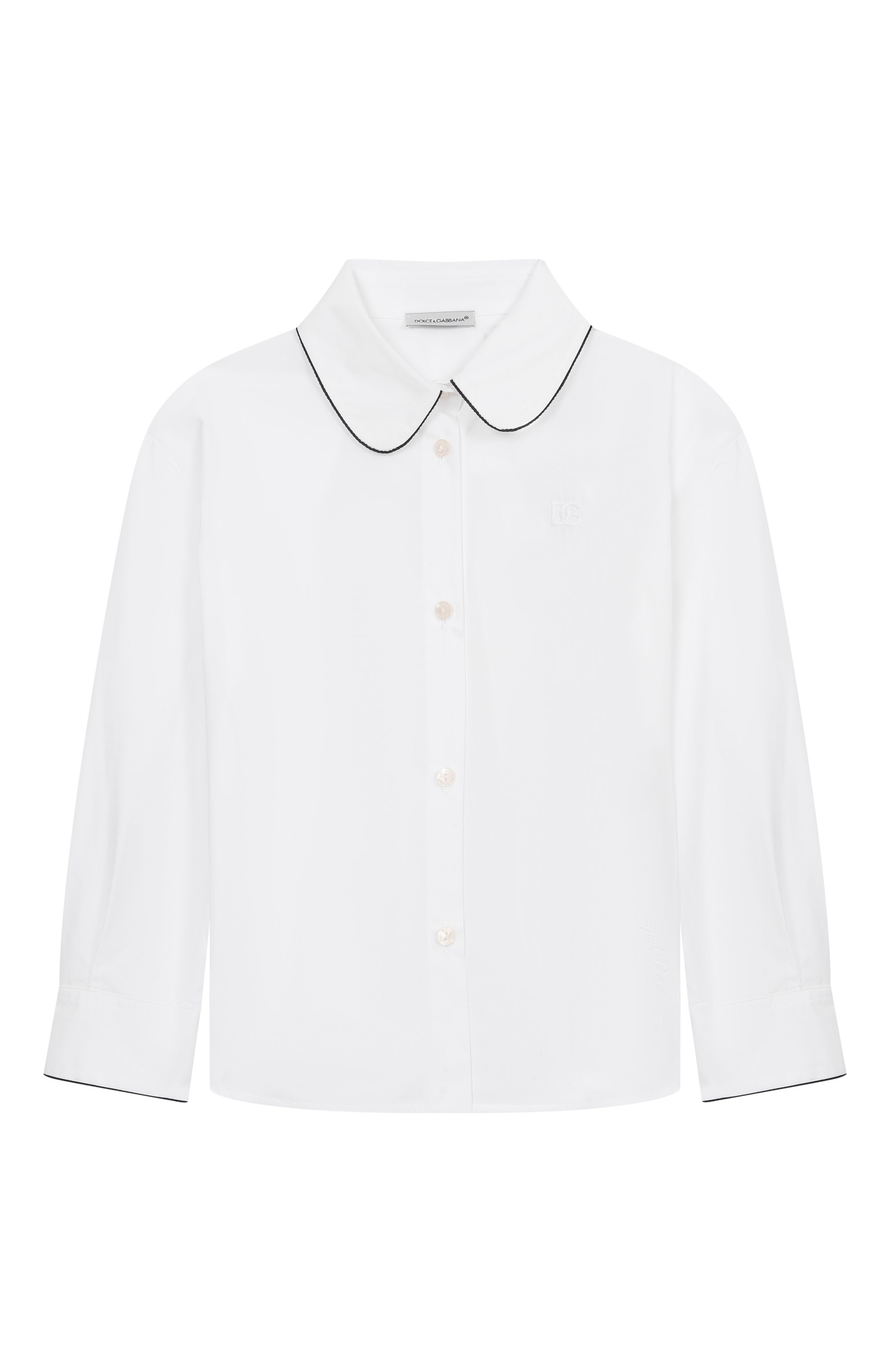 Хлопковая блузка DOLCE & GABBANA, арт. L55S22/FU5WJ/2-6, фото 1