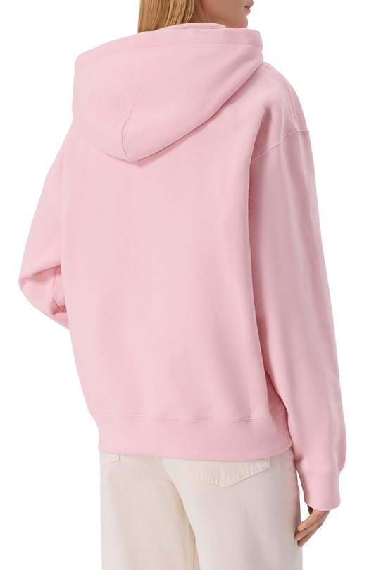 Хлопковое худи Jil Sander J40GU0121/J20039 Розовый  J40GU0121/J20039 Фото 4
