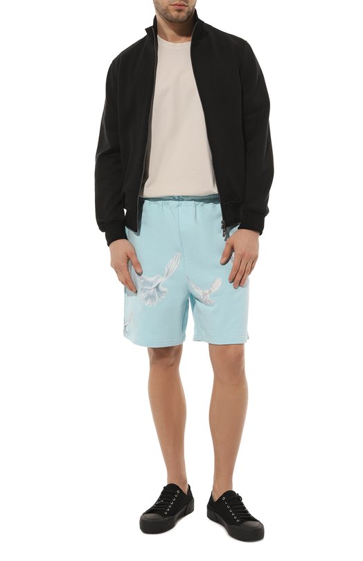 Хлопковые шорты 3.Paradis Голубой, фото 2