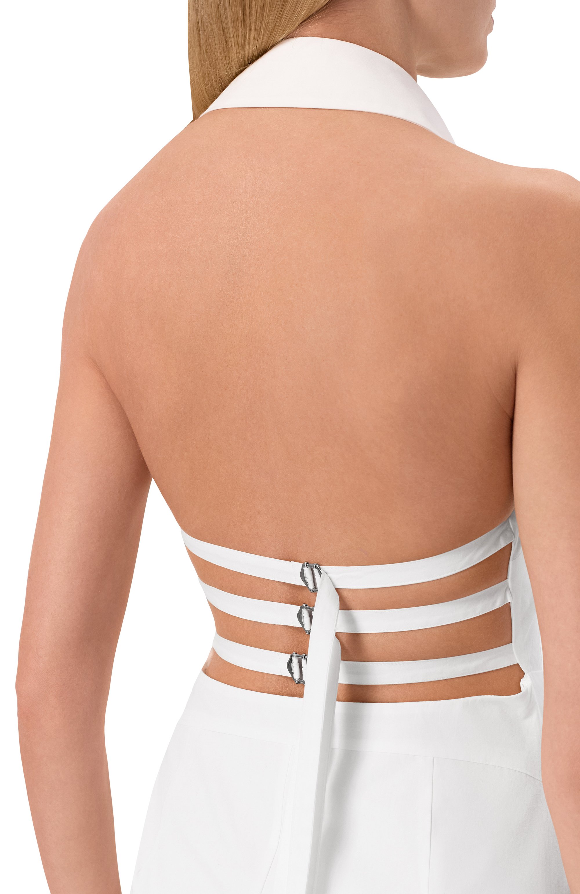 Хлопковое платье BLUMARINE, арт. 2A817A, фото 4