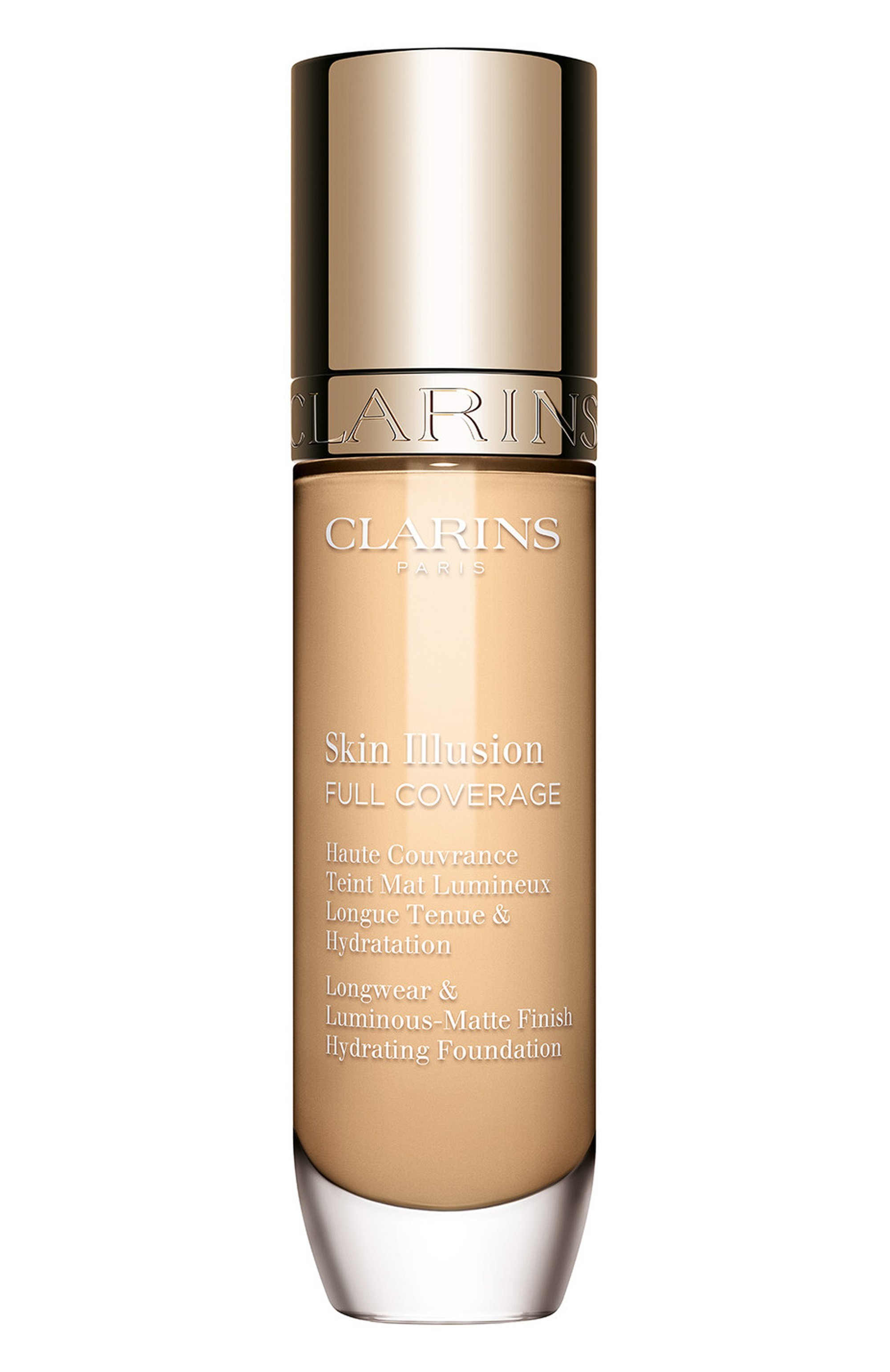 Тональный крем с матовым эффектом skin illusion full coverage, оттенок 100.5w (30ml) CLARINS, арт. 80106980, фото 1