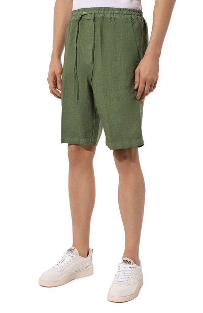 Льняные шорты 120% LINO, арт. 31ALIM29CM/0000253/S00, фото 3