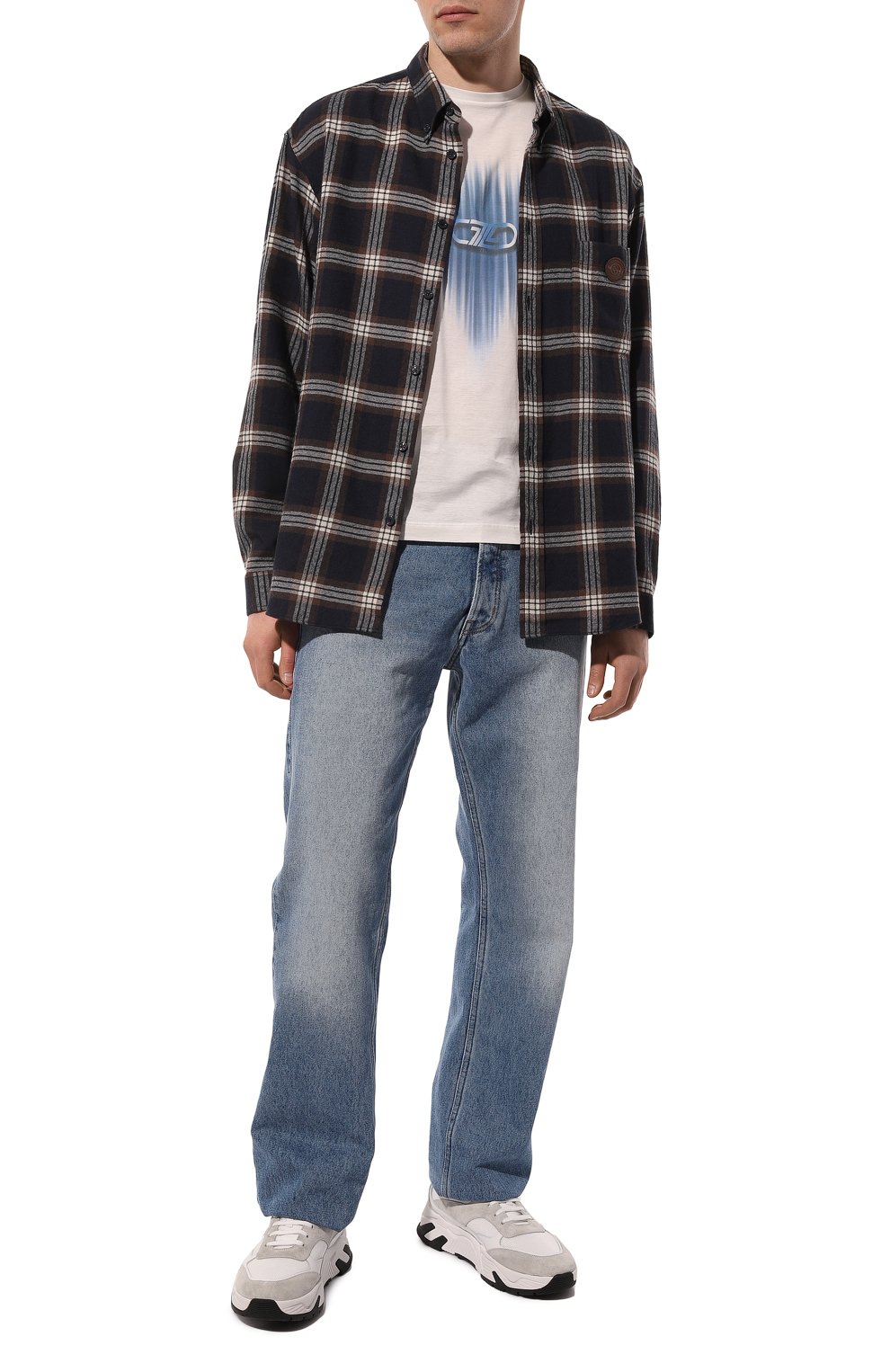 Хлопковая футболка ZILLI, арт. MBZ-NT550-VERT1/MC01, фото 2