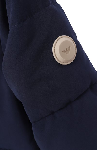 Утепленная куртка EMPORIO ARMANI темно-синего цвета по цене 42650 руб., арт. EB000511/AF13373, фото 3 Утепленная куртка EMPORIO ARMANI, арт. EB000511/AF13373, фото 3