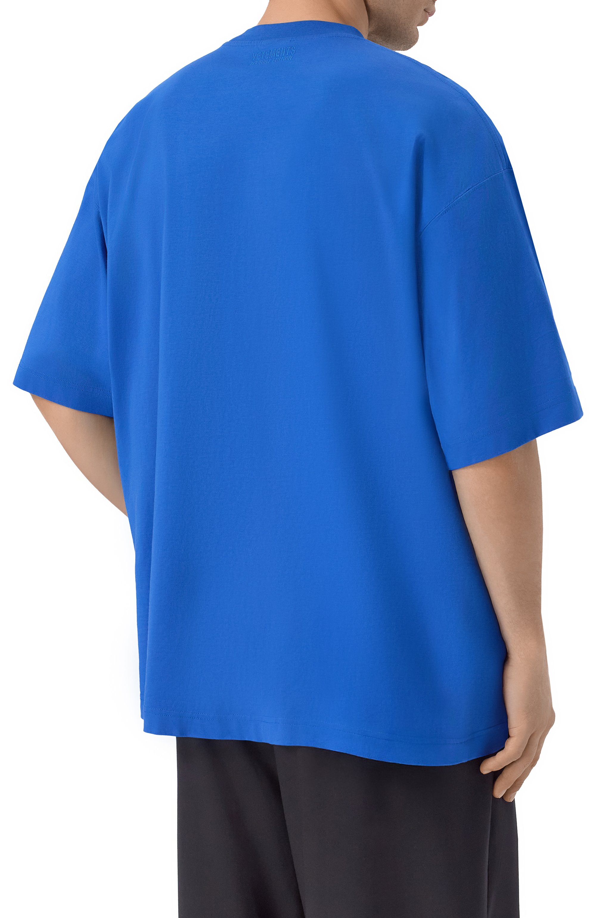 Хлопковая футболка VETEMENTS, арт. ME76TR256A/1200 LIGHT JERSEY, фото 4