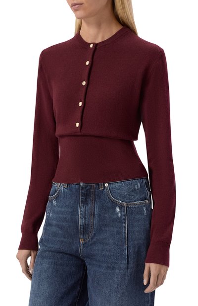 Кашемировый пуловер DOLCE & GABBANA, арт. FXVFFT/JBW2C, фото 3