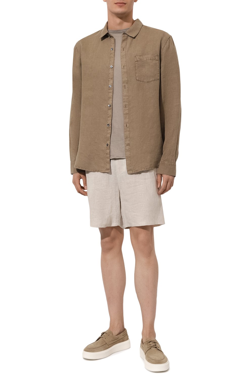 Льняная рубашка JAMES PERSE, арт. MK03652, фото 2