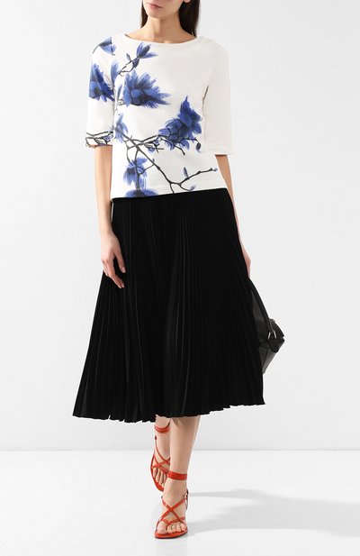 Хлопковый топ DRIES VAN NOTEN белого цвета по цене 43200 руб., арт. 191-11119-7618, фото 2 Хлопковый топ DRIES VAN NOTEN, арт. 191-11119-7618, фото 2