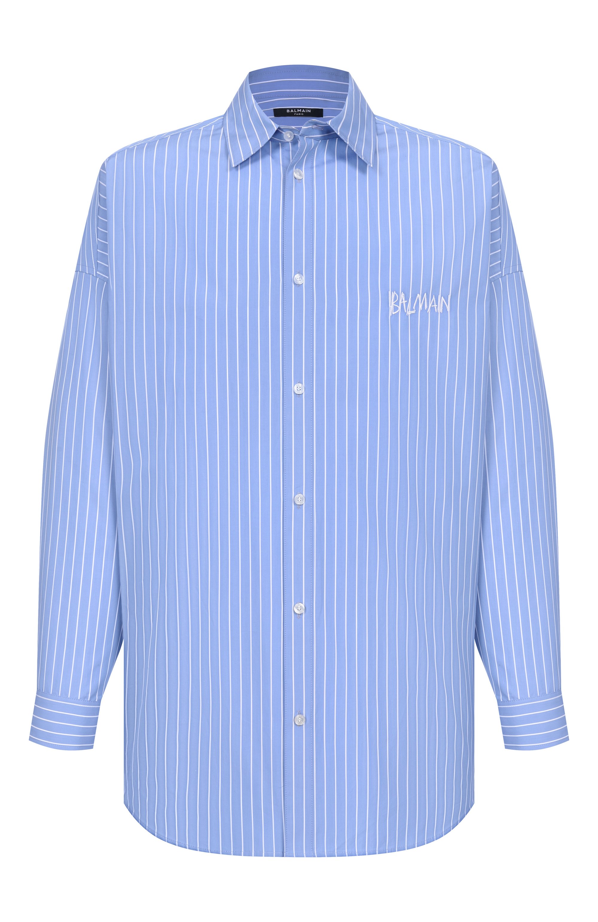 Хлопковая рубашка BALMAIN, арт. GH1HS500/CG37, фото 1