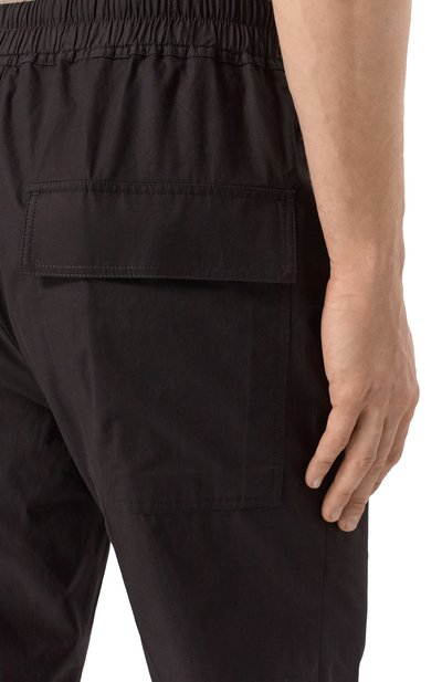 Хлопковые брюки RICK OWENS, арт. RU01E5390/P, фото 5