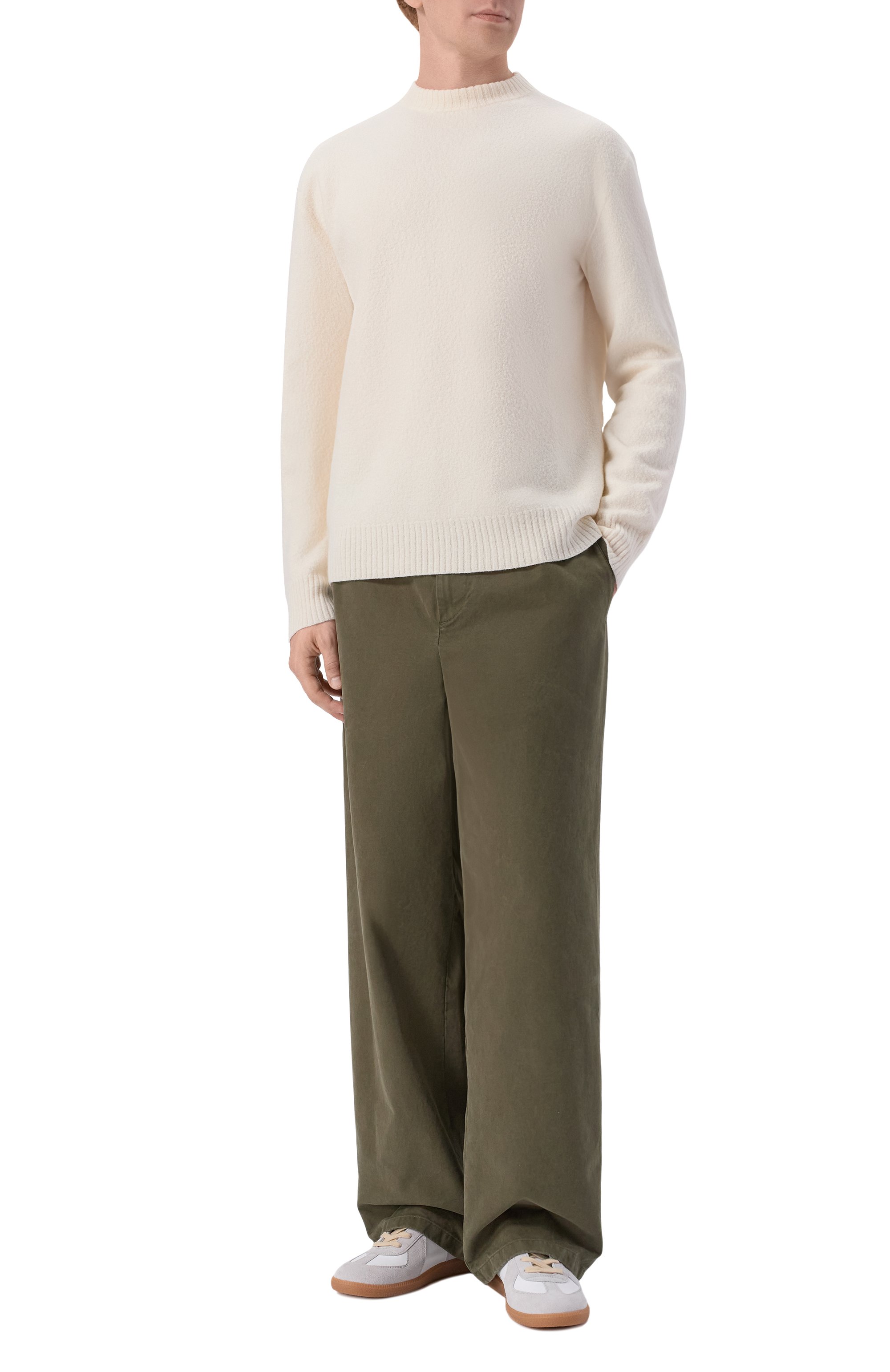 Хлопковые брюки JIL SANDER, арт. J22KA0360/J45369, фото 2