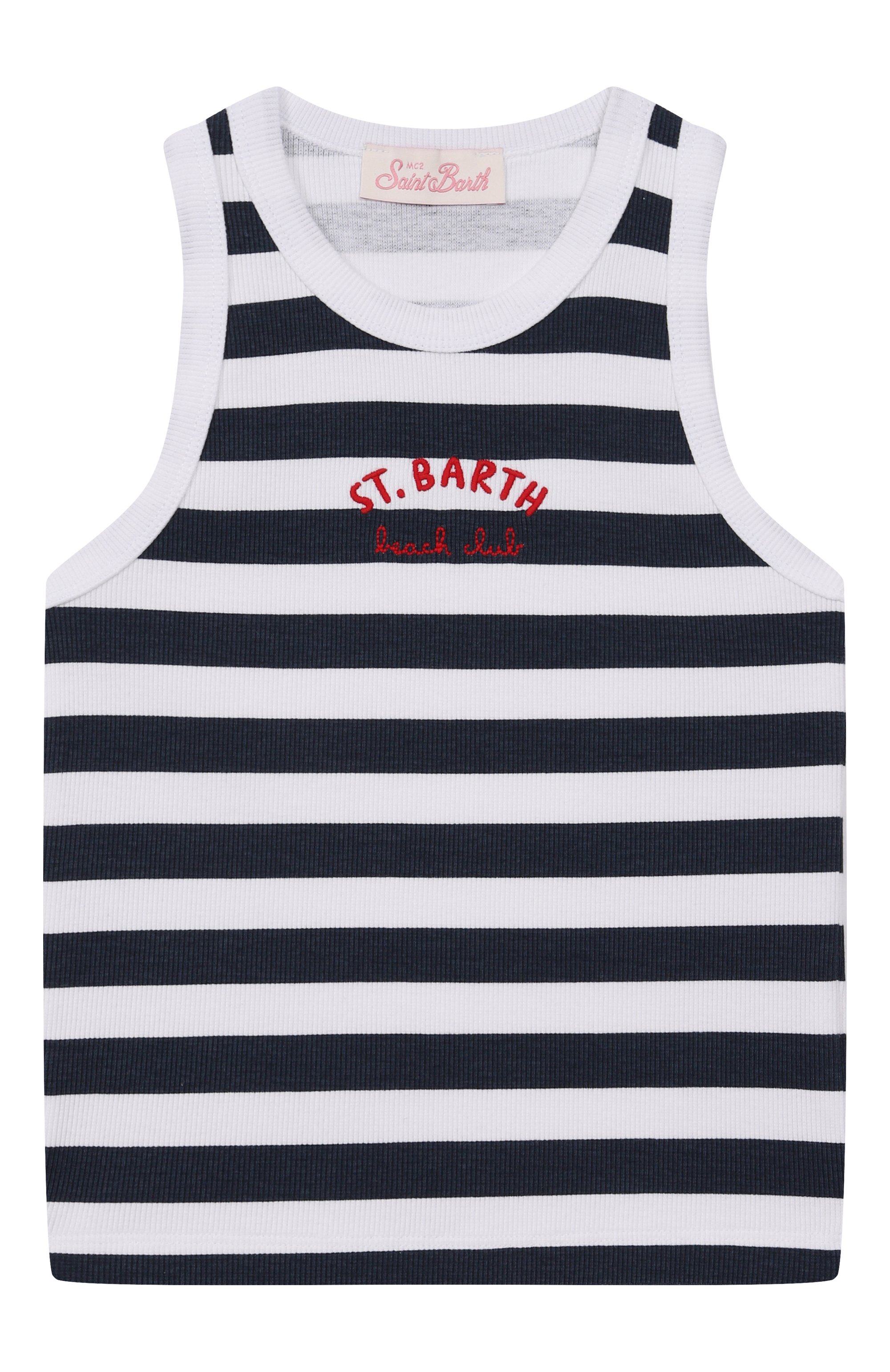 Хлопковая майка MC2 SAINT BARTH, арт. STBK BLUE JR/BLUE002/02188F, фото 1