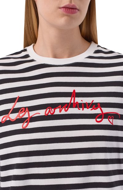 Хлопковый лонгслив LES ARCHIVES, арт. LA_019, фото 5