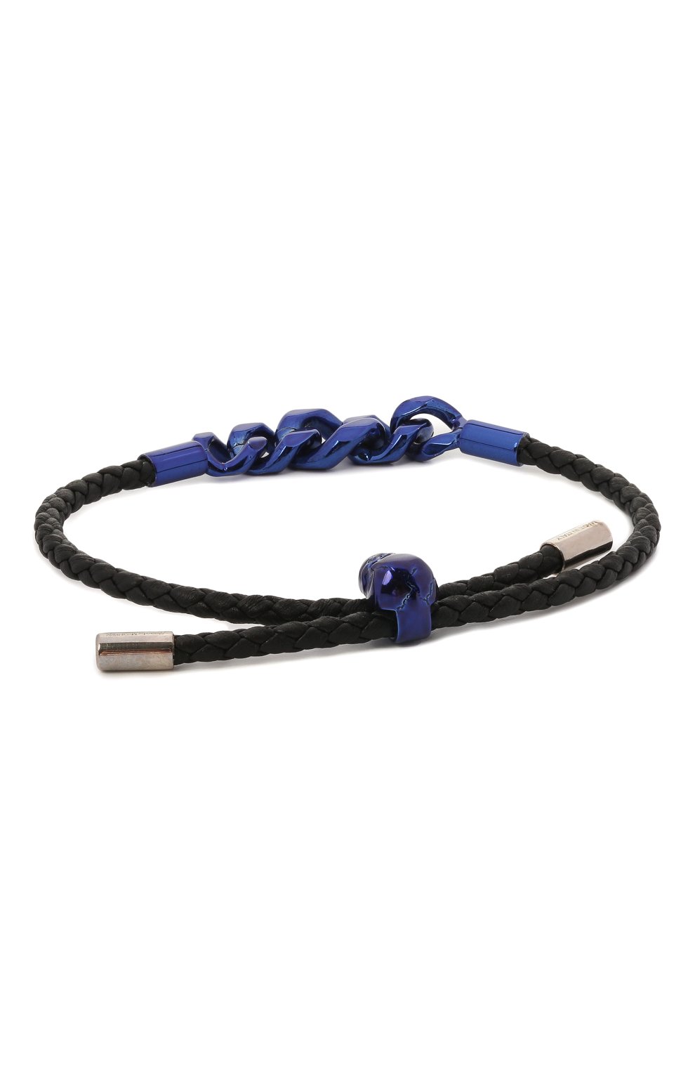 Кожаный браслет ALEXANDER MCQUEEN, арт. 663873/1AAC0, фото 2