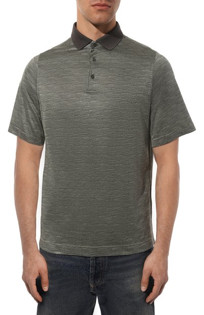 Шелковое поло ZILLI, арт. KBP002M0600VZLU00M, фото 3