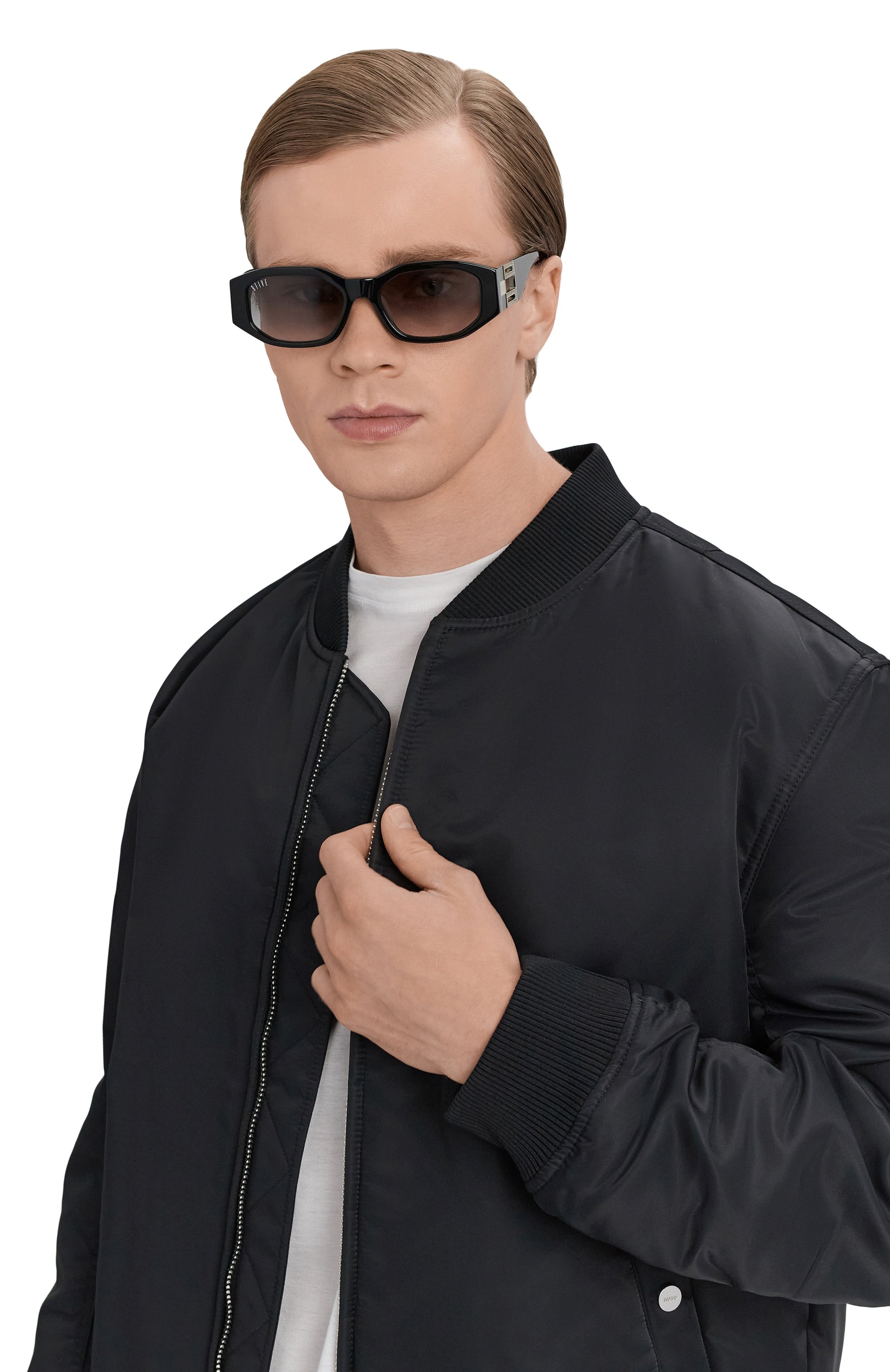 Солнцезащитные очки 9FIVE, арт. LEVELS-BLACK / PLATINUM / GRADIENT, фото 2