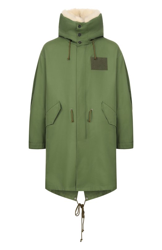 Парка с отделкой из овчины CALVIN KLEIN 205W39NYC 167000₽