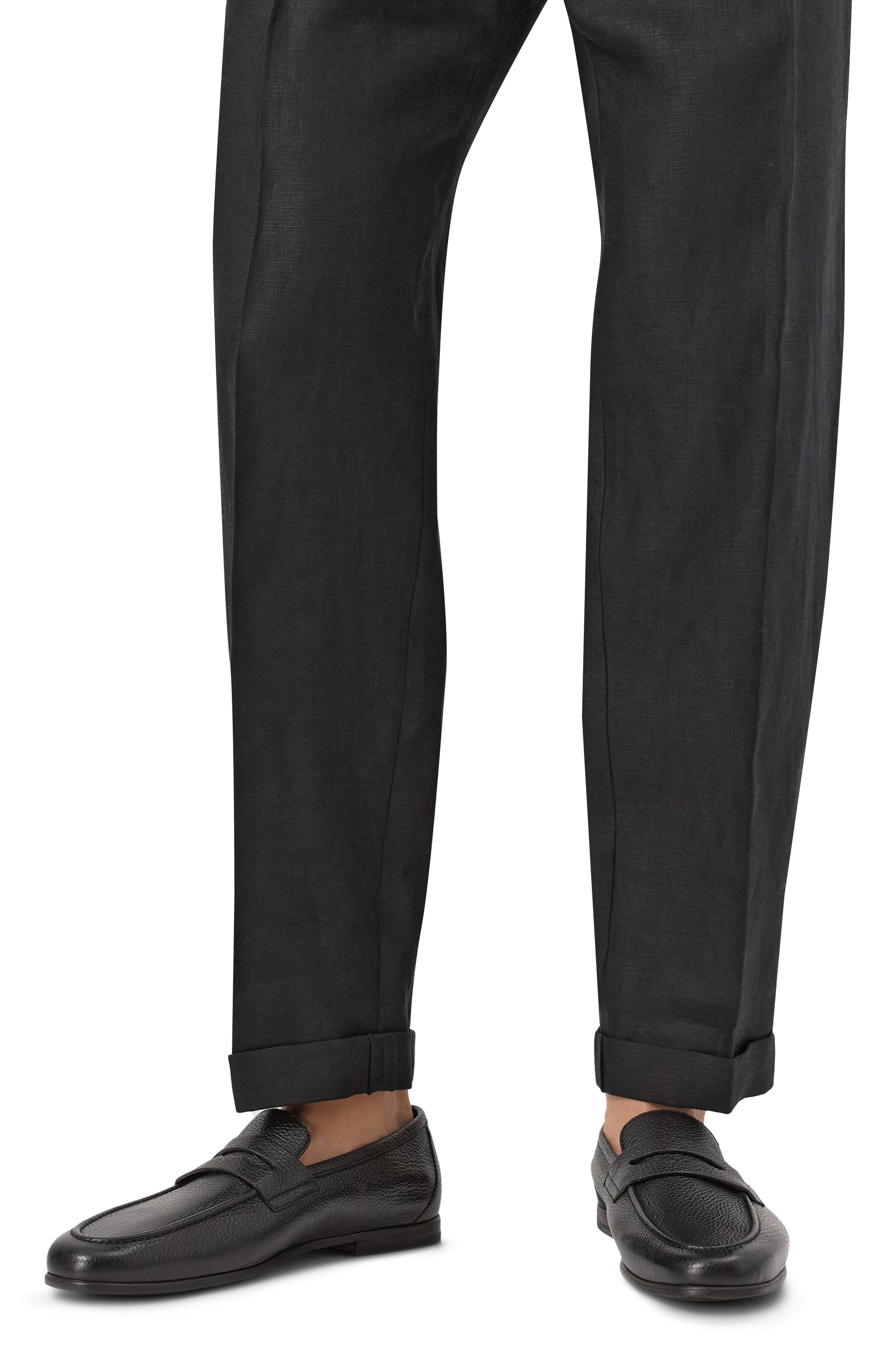 Кожаные пенни-лоферы CANALI, арт. 661210E/RA00775, фото 3