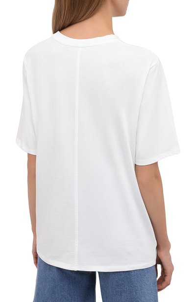 Хлопковая футболка THE ROW, арт. 5739K220, фото 4