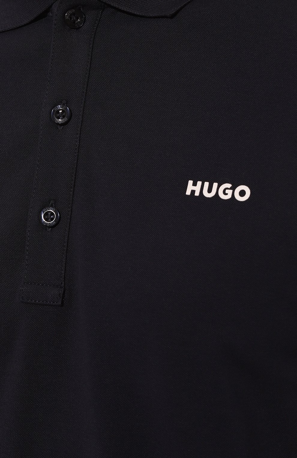 Хлопковое поло HUGO, арт. 50470547, фото 5