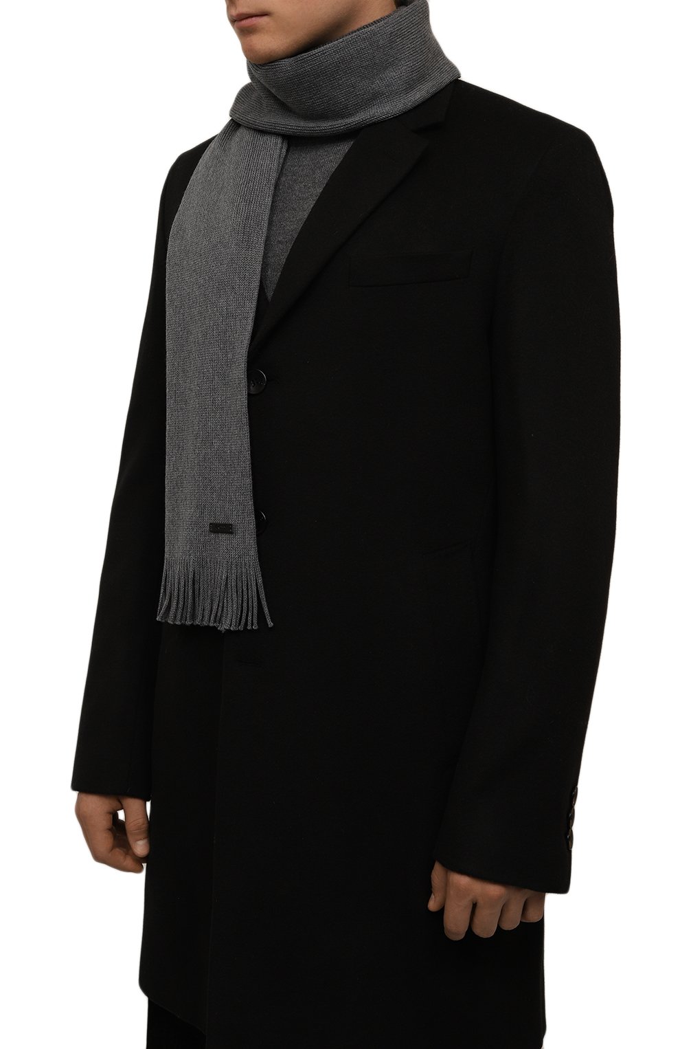 Шерстяной шарф BOSS, арт. 50495340, фото 2