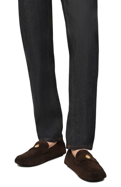 Замшевые мокасины kevan BALLY, арт. MSD04B/SU038, фото 3