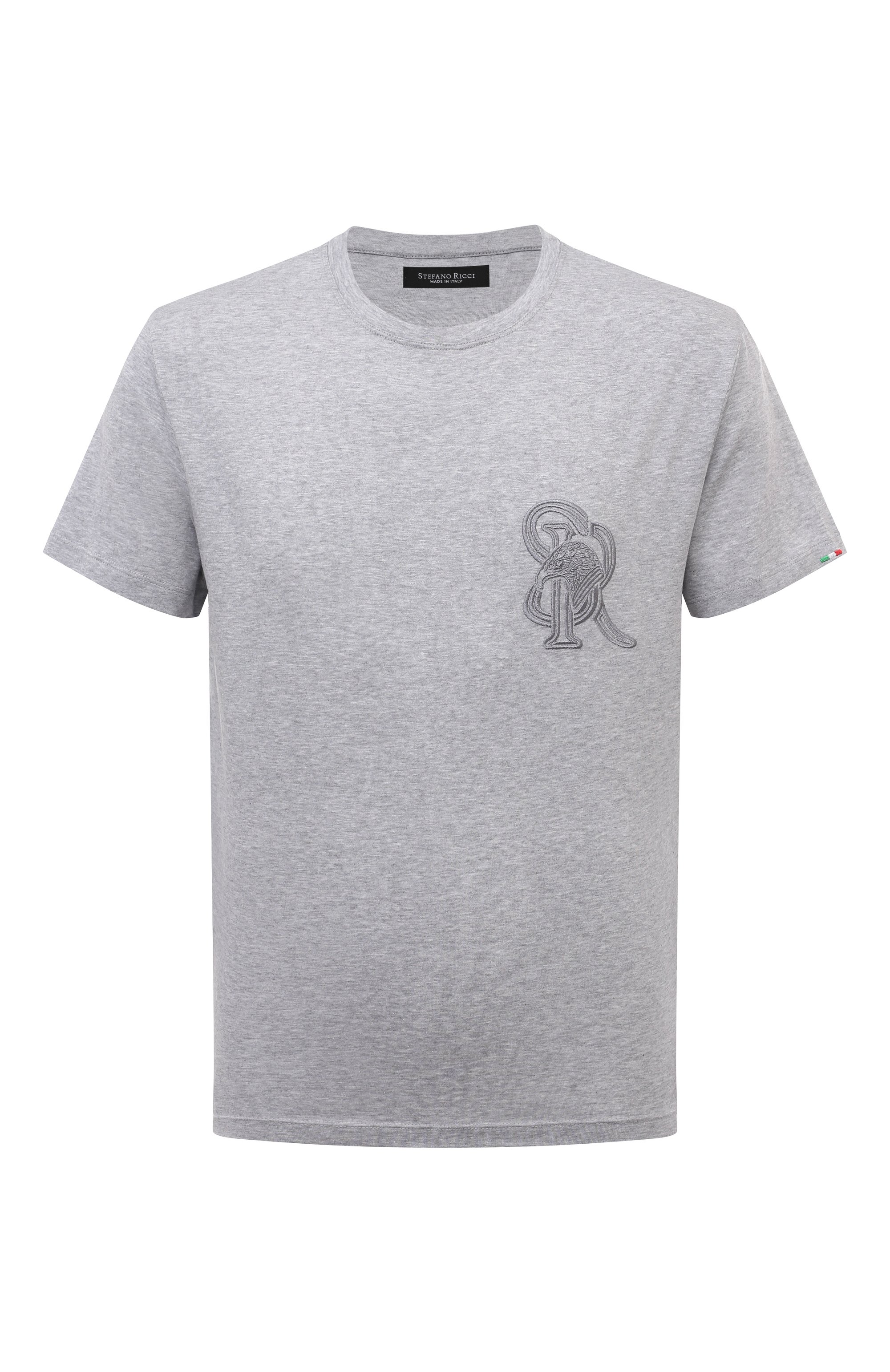 Хлопковая футболка STEFANO RICCI, арт. MNH4103000/TE1808, фото 1