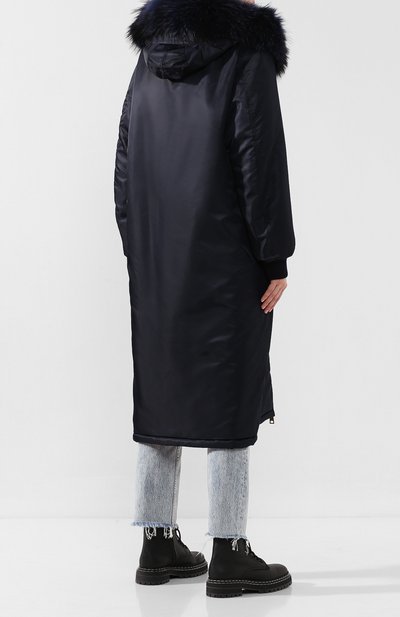 Пуховик с меховой отде лкой FORTE DEI MARMI COUTURE, арт. FFW19-1504, фото 4