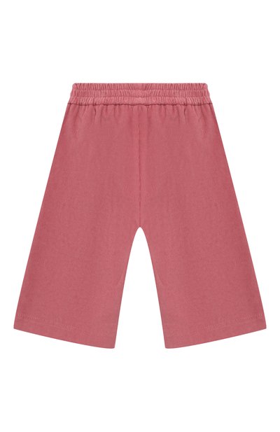 Вельветовые брюки MONNALISA темно-розового цвета по цене 8750 руб., арт. 37D407RU, фото 2 Вельветовые брюки MONNALISA, арт. 37D407RU, фото 2