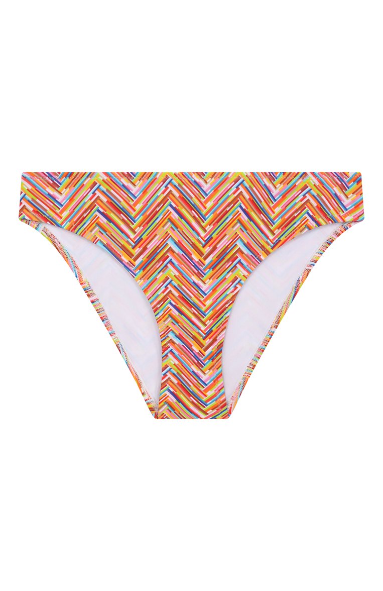 Детского раздельный купальник MISSONI разноцветного цвета, арт. MWCA19/Z2889/12-16 | Фото 5 (Нос: Не проставлено; Девочки Кросс-КТ: Купальники-пляж; Принт: С принтом; Материал внешний: Синтетический материал; Ростовка одежда: 12 лет | 152 см, 13 - 15 лет | 158 см)