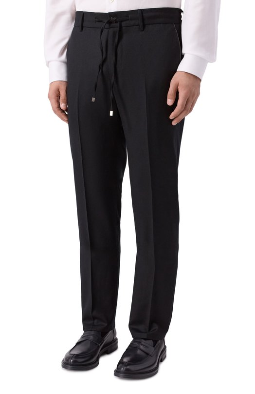 Шерстяные брюки Berwich SPIAGGIA 20ALC/RD5470 Чёрный  SPIAGGIA 20ALC/RD5470 Фото 3