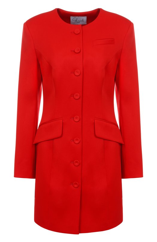Шерстяное платье Shervarli DR25-0016 Красный DR25-0016