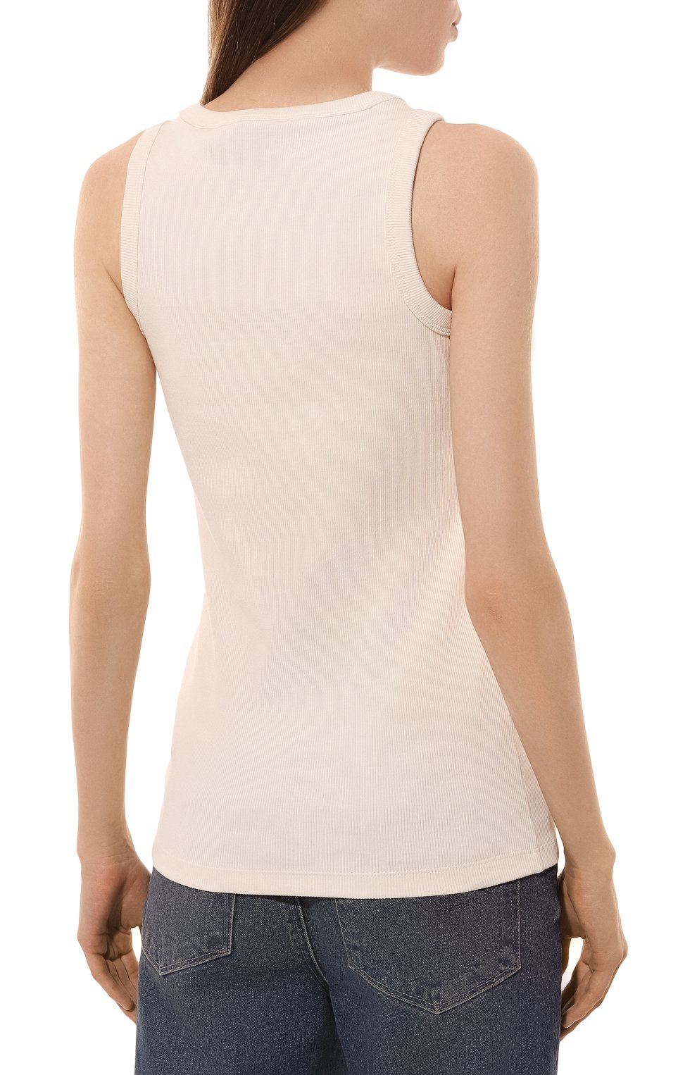 Хлопковая майка BOSS ORANGE, арт. 50527580, фото 4