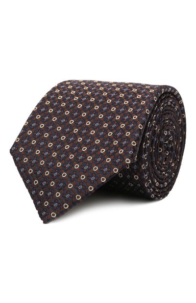 Мужской шелковый галстук CANALI, арт. 18/HJ03290