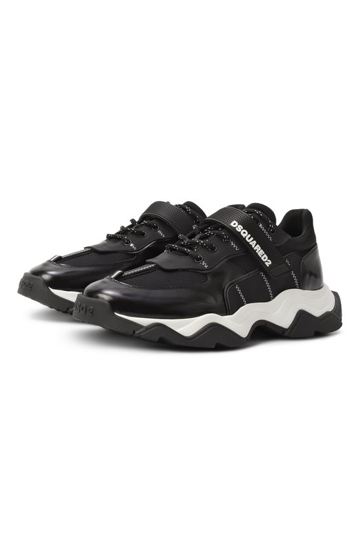 Комбинированные кроссовки Wave Dsquared2 SNM0415 Чёрный SNM0415