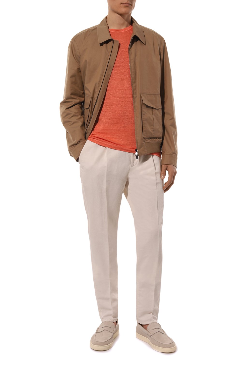 Льняной лонгслив 120% LINO, арт. Y0M70F4/000E908/S00, фото 2