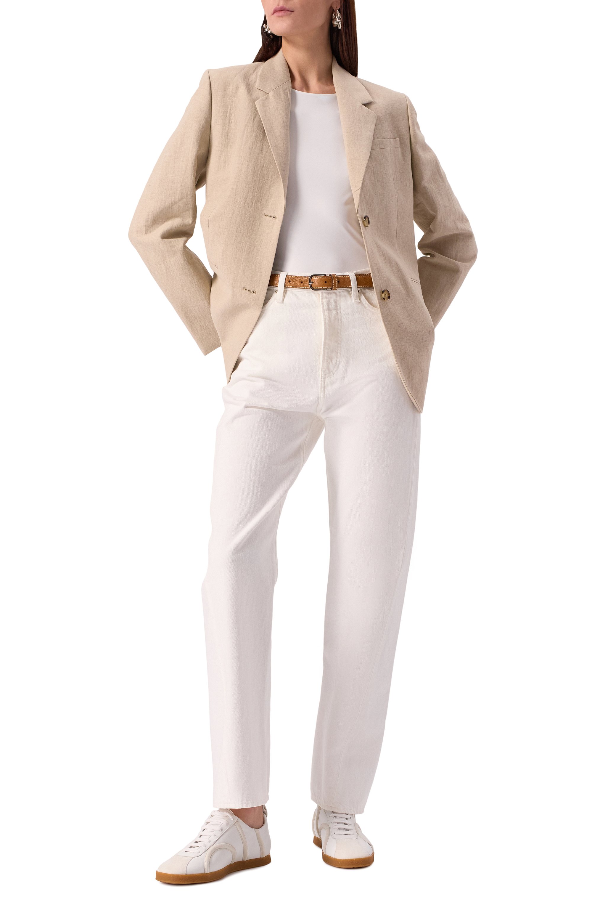 Футболка JIL SANDER белого цвета по цене 29750 руб., арт. J01GC0003/J70026, фото 2 Футболка JIL SANDER, арт. J01GC0003/J70026, фото 2