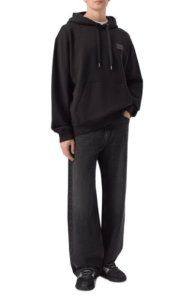 Комбинированные кеды ns1 DOLCE & GABBANA черного цвета по цене 74950 руб., арт. CS1769/AJ968, фото 2 Комбинированные кеды ns1 DOLCE & GABBANA, арт. CS1769/AJ968, фото 2