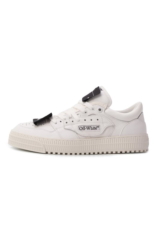 Кожаные кеды 3.0 Off Court  Off-White 0MIA29KC99LEA001 Белый  0MIA29KC99LEA001 Фото 4