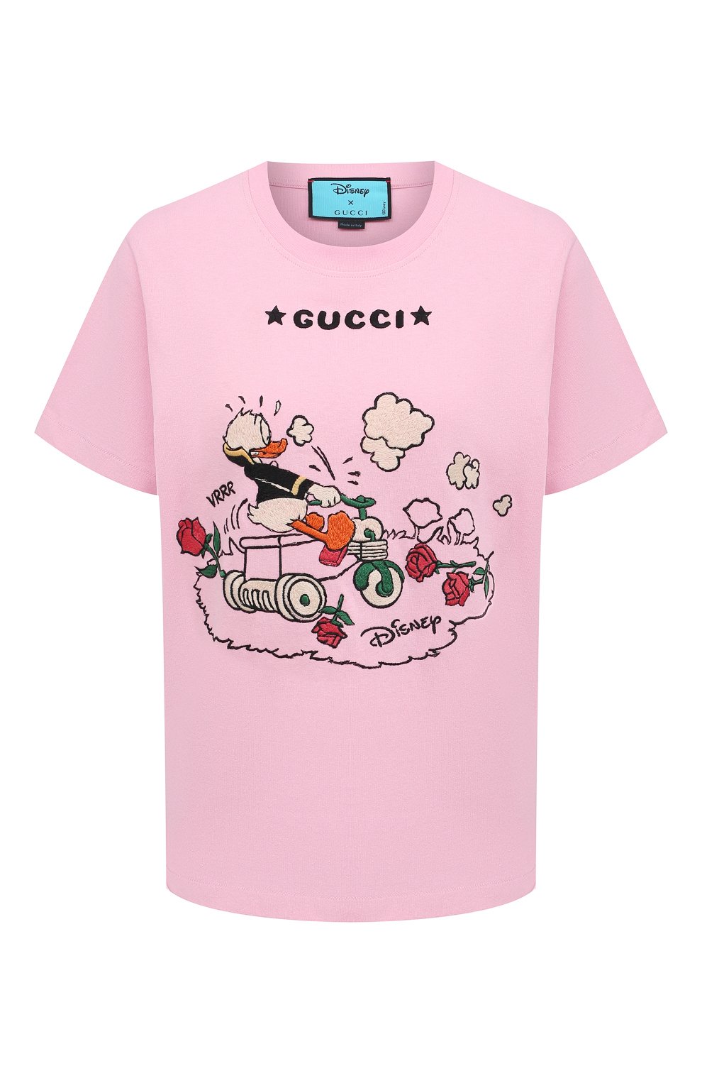 Хлопковая футболка GUCCI, арт. 580762/XJDBH, фото 1