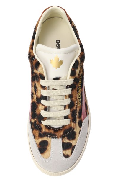 Кожаные кеды DSQUARED2, арт. 81469/36-40, фото 4