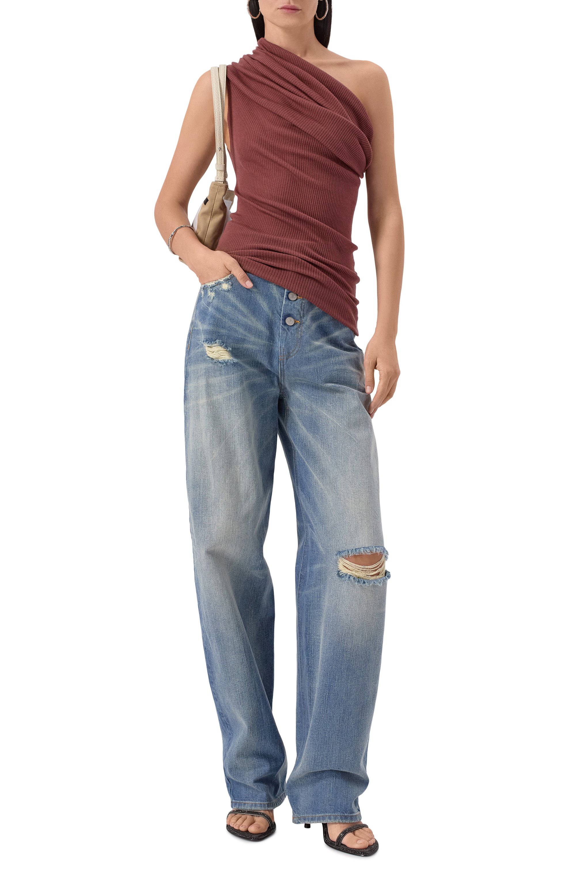 Шерстяной топ RICK OWENS, арт. RP02E4625/RIBM, фото 2