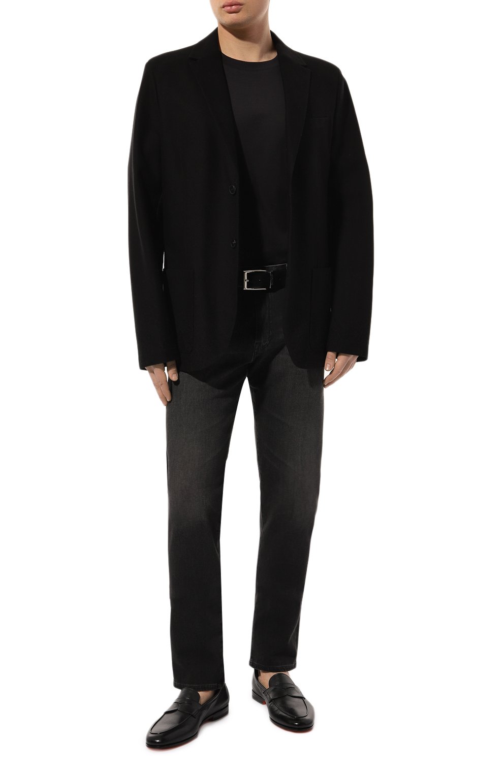 Джинсы tellis AG ADRIANO GOLDSCHMIED темно-серого цвета по цене 36650 руб., арт. 1783IBK/05YTBR, фото 2 Джинсы tellis AG ADRIANO GOLDSCHMIED, арт. 1783IBK/05YTBR, фото 2