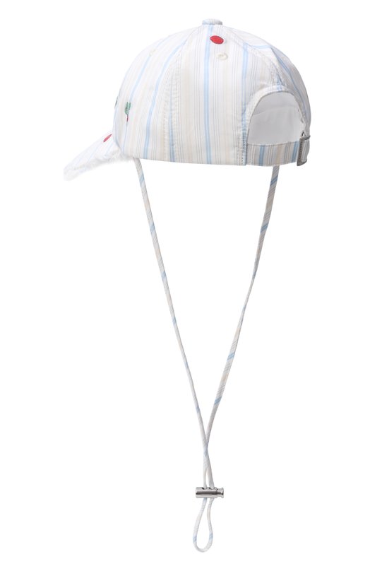 Хлопковая бейсболка Jacquemus 26EACU00452/AW00748 Белый  26EACU00452/AW00748 Фото 2