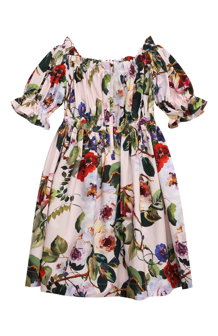 Хлопковое платье DOLCE & GABBANA, арт. L53DI7/HS5RM/8-14, фото 1