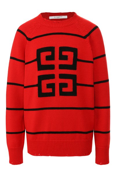 Женский хлопковый пуловер GIVENCHY, арт. BW907D4Z5A