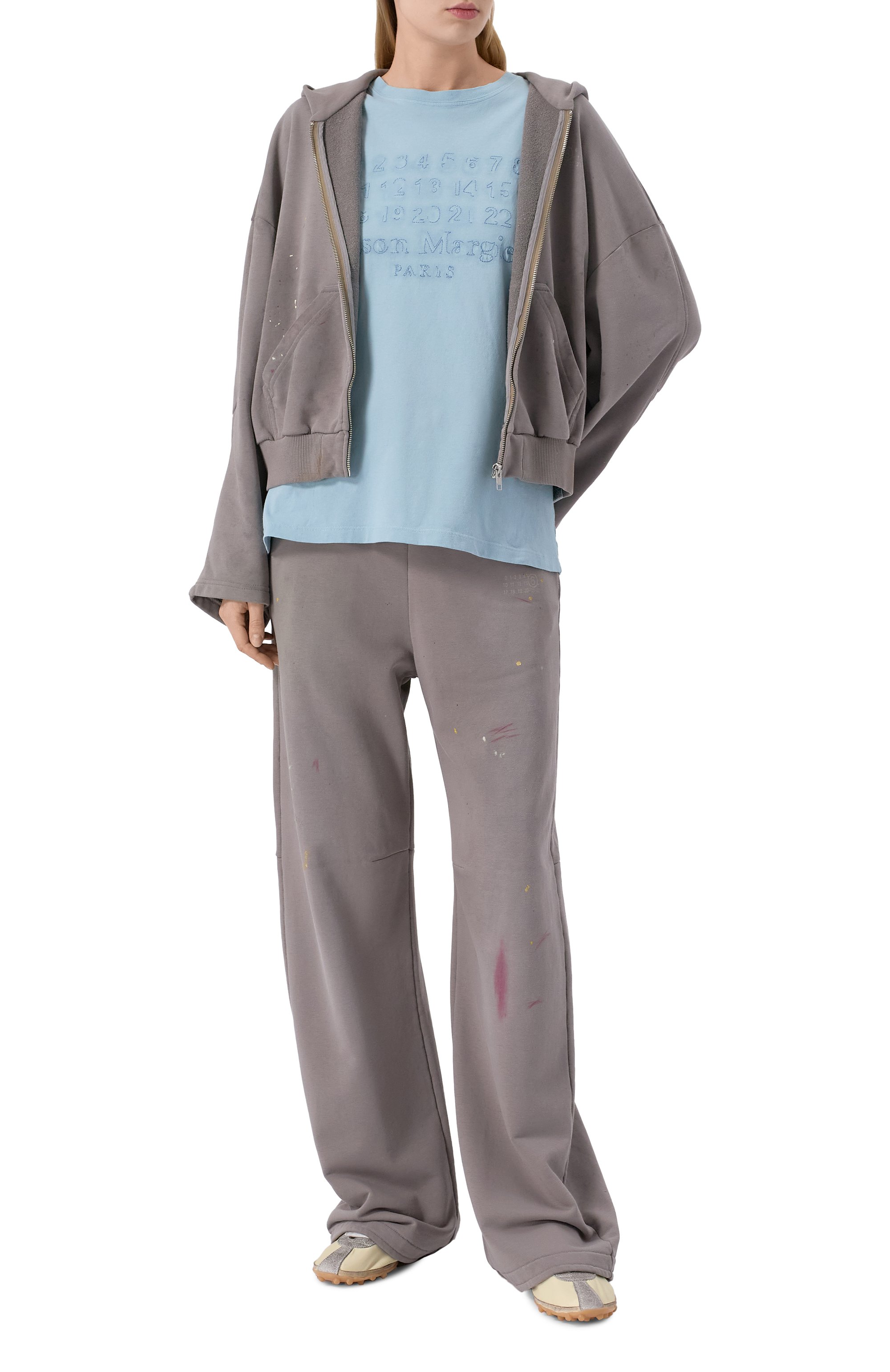 Хлопковая толстовка MM6, арт. S62HG0029/M25013, фото 2