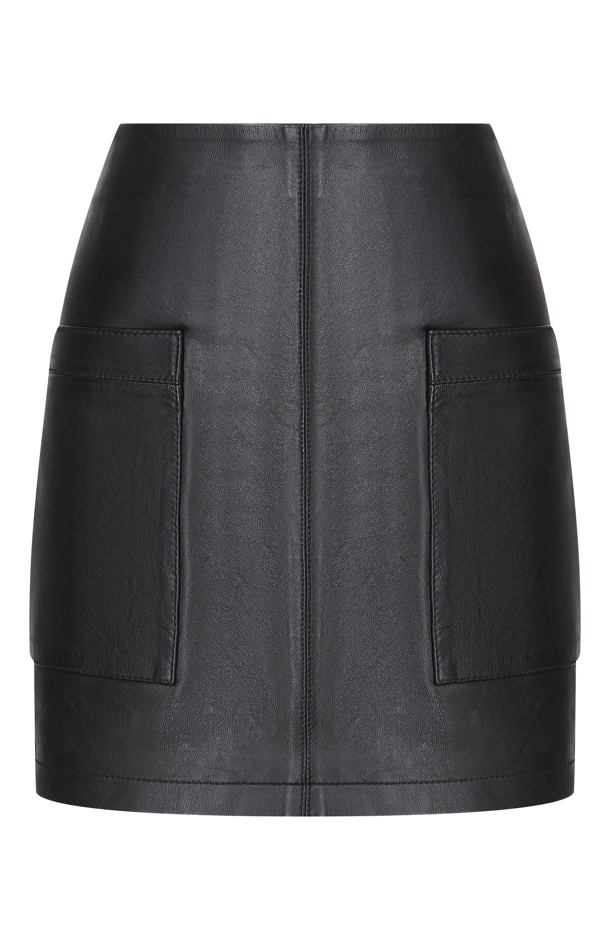 Кожаная юбка ZADIG AND VOLTAIRE, арт. RWSK01065, фото 1