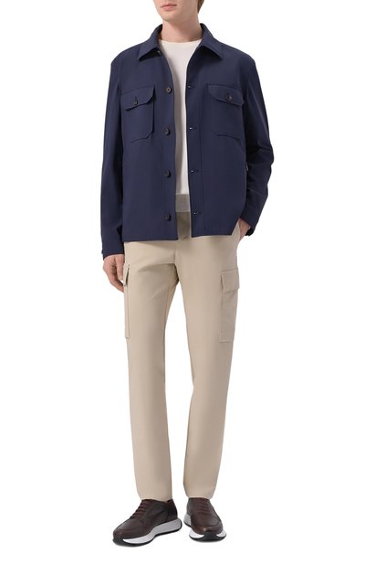 Брюки-карго PAUL&SHARK светло-бежевого цвета по цене 41400 руб., арт. 25414075, фото 2 Брюки-карго PAUL&SHARK, арт. 25414075, фото 2